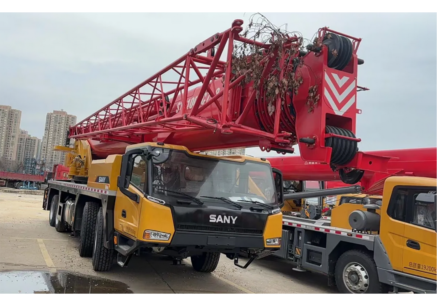 ราคา เครน Sany 100ตัน